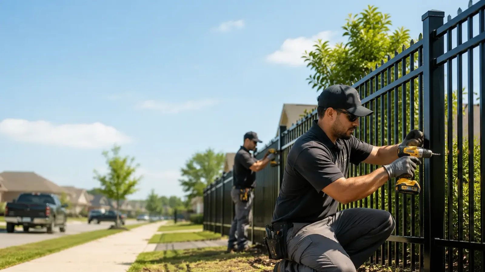 Metal Fence Installation in Montgomery, WV